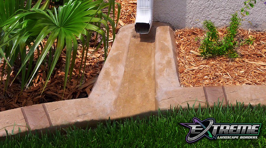 Slate Tile with Rain Drain